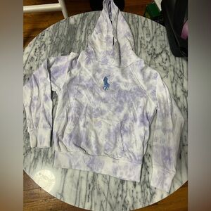 Polo Ralph Lauren Lavender Hoodie with Logo polo ralph lauren size 10/12 girls